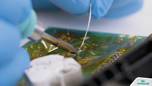 How to solder back 93C86 EEPROM on Mercedes G-Class W463 and C-Class CL203 – S203 – W203 dashboards