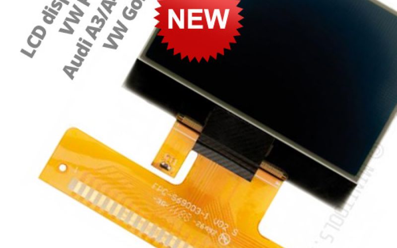 Displaz LCD per contachilometri VDO Audi, VW, Seat Skoda e Ford