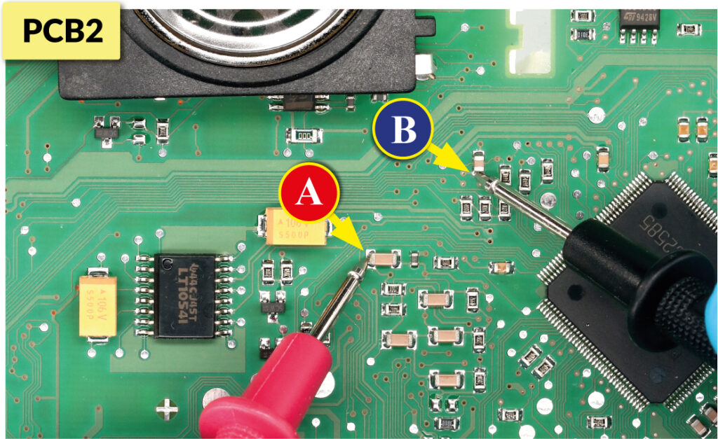 Audi A4 B6, B7, Seat Exeo instrument panel circuit board