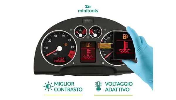 Nuovo display SEPDISP36 per riparare quadtri strument Audi, Ford, Skoda, Seat, Volkswagen