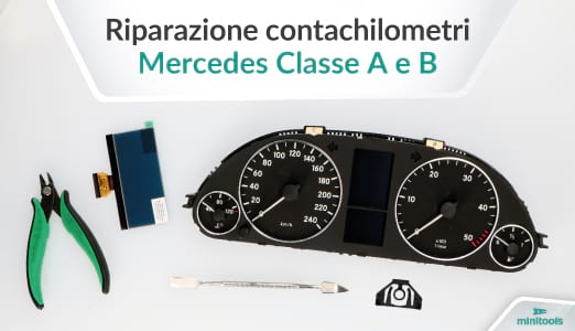 Riparazione contachilometri Mercede classe A e Mercedes classe B