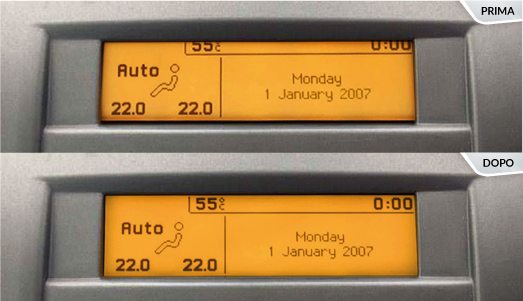 Information display defect of Citroën, Fiat, Lancia, Peugeot and Toyota MFD
