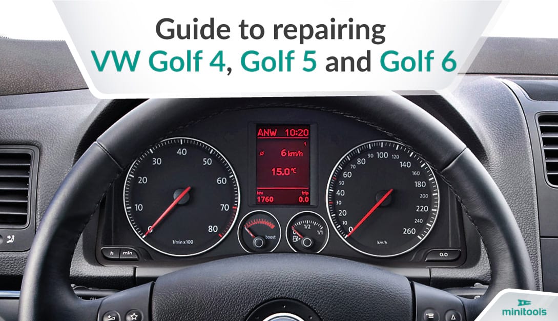 Guide to repairing VW Golf instrument clusters