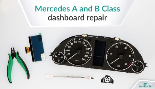 Mercedes A Class and Mercedes B Class instrument cluster repair