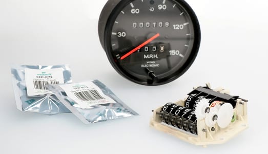 Spare parts to repair classi car dashboard