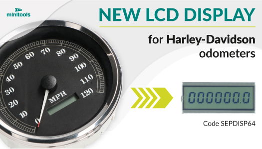 LCD screen for Harley-Davidson odometer LCD repair