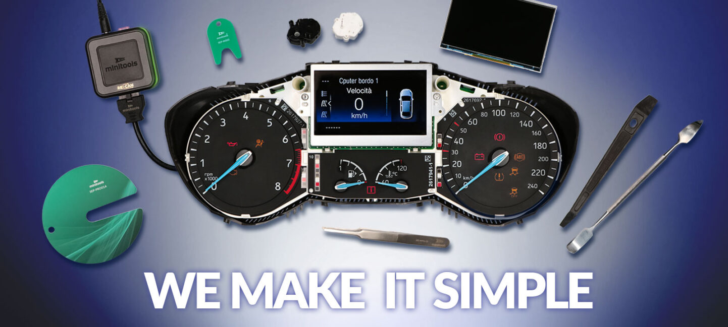 Spare parts for instrument clusters and infotainment Minitools